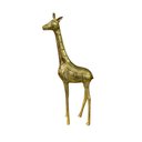 Ver imagem 1 de Escultura Decorativa Girafa Dourado 45x21x7cm