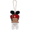 Ver imagem 1 de Kit 18 Enfeite Árvore Natal Pendente Boneco De Neve 17cm