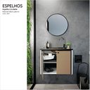 Ver imagem 3 de Espelho Redondo para Banheiro Perfil 48cm