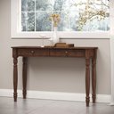 Ver imagem 7 de Aparador Rústico 100% Madeira Maciça com 2 Gavetas para Decoração Sala ou Hall Linha Rubi