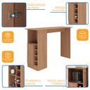 Ver imagem 4 de Bancada para Cozinha com Adega 1 Porta com Prateleira