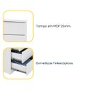 Ver imagem 5 de Kit 2 Cômodas 5 Gavetas Espresso Móveis