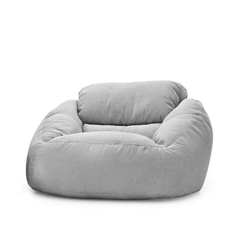 Poltrona Núcleo Elegante e Luxuosa Enchimento Pérolas 3mm Pufe Macio