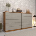 Ver imagem 1 de Kit 2 Cômodas 5 Gavetas Espresso Móveis