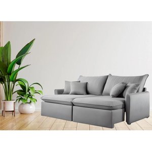 Sofá Cama Retrátil e Reclinável 180cm Madri - Movenzo Estofados