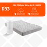 Colchão Ortopédico Casal de Espuma a Vácuo D33 138x188cm Inducol - 7