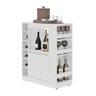 Balcão Adega Dublin com Prateleiras e Nichos para Vinho Branco - 2