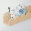 Ver imagem 3 de Kit 2 Prateleiras Infantil Ondinha 60cm Natural