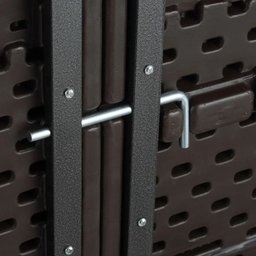 Mesa Dobrável Tipo Maleta 180cm Marrom - 5