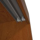 Ver imagem 3 de Guarda-roupa Nice Flex 3 Portas 4 Gavetas com Espelho Lopas Frassino / Off White