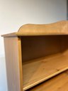 Ver imagem 7 de Estante de Livros 85CMX190CM Pés em Madeira Maciça Rústica 100% Madeira Maciça 5 Prateleiras Escritório e Sala Linha Rubi Marrom/Freijó