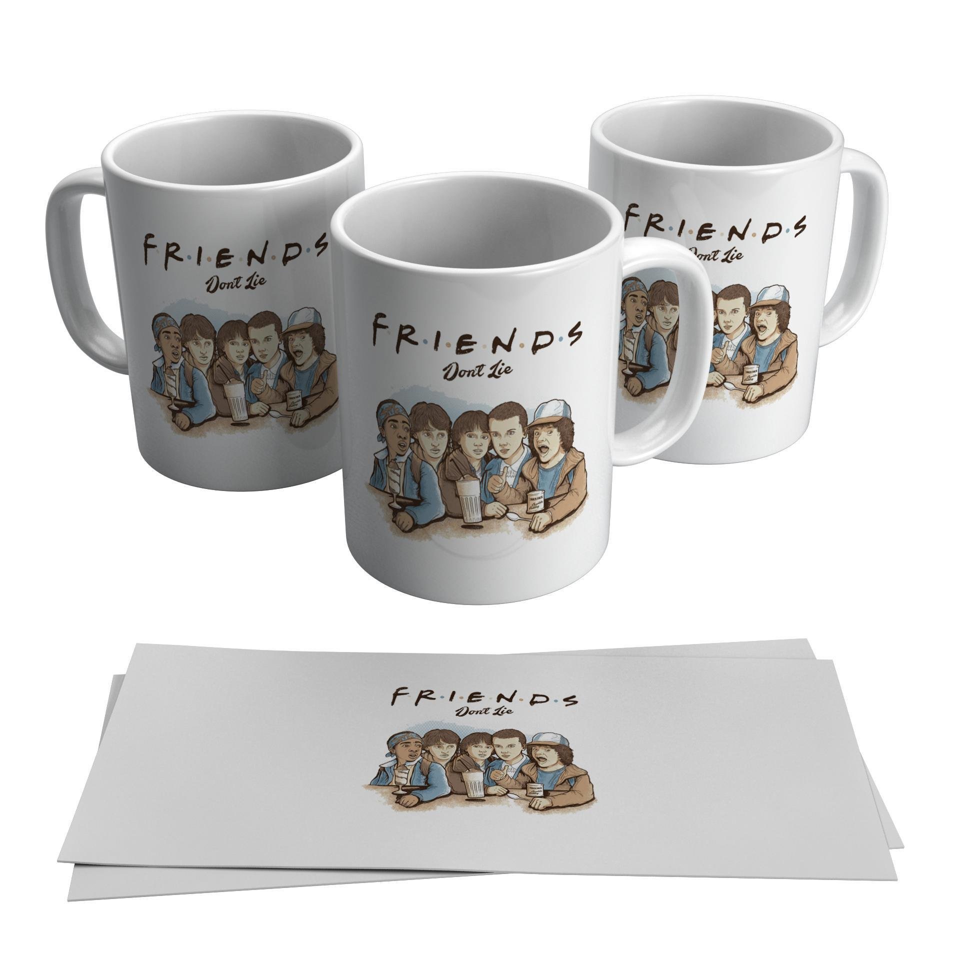 Caneca Stranger Things Friends Don´T Lie Série - 1