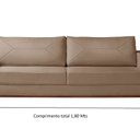 Ver imagem 3 de Sofá 3 Lugares Roma Veludo 1,80M