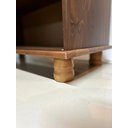 Ver imagem 7 de Estante para Livros Rústica 100% Madeira Maciça 5 Prateleiras Escritório e Sala Linha Rubi