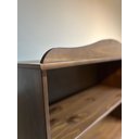 Ver imagem 6 de Estante de Livros 85CMX190CM 100% Madeira Maciça 5 Prateleiras Escritório e Sala Linha Rubi Marrom
