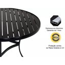Ver imagem 4 de Mesa com Tampo Ripado Alumínio para Cozinha Preto