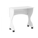 Ver imagem 2 de Escrivaninha Dobrável com Rodízios C27 Dalla Costa 75cm