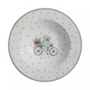 Ver imagem 1 de Conjunto com 6 Pratos Fundo Coelho Pascoa Ø25cm Alleanza Cerâmica