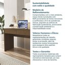 Ver imagem 6 de Conjunto de Escritório com Escrivaninha e Armário Samambaia CabeCasa MadeiraOriginals Freijó Marrom
