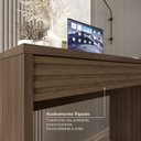 Ver imagem 5 de Conjunto de Escritório com Escrivaninha e Armário Samambaia CabeCasa MadeiraOriginals