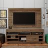 Home Theater Marte C/ Nichos e Porta Rustico Artely - 8