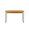 Mesa de Estudo Escrivaninha Quarto Estilo Industrial Criare Canela - 3