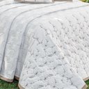Ver imagem 2 de Cobre Leito King Istambul Bordado 200 Fios 100% Algodão 5 Peças - Branco