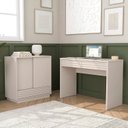 Ver imagem 1 de Conjunto de Escritório com Escrivaninha e Armário Samambaia CabeCasa MadeiraOriginals