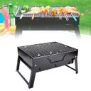 Ver imagem 1 de Churrasqueira Portátil Mini Maleta Camping 35cm Preto
