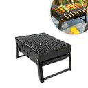 Ver imagem 2 de Churrasqueira Portátil Mini Maleta Camping 35cm Preto