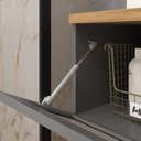 Ver imagem 6 de Gabinete de Banheiro 80cm com Cuba Ref 800 Branco/Cinza/Itapuã