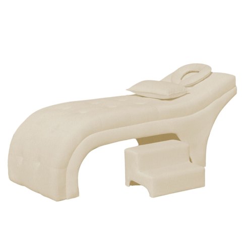 Maca Estofada Estética Botonê 60 Cm Sobrancelha Cilios Cor:marfim