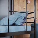 Ver imagem 6 de Beliche Solteiro em Ferro James 201cm x 190cm 96cm Preto