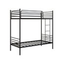 Ver imagem 3 de Beliche Solteiro em Ferro James 201cm x 190cm 96cm Preto