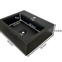 Ver mais imagens de Gabinete de Banheiro 60cm com Cuba e Espelho Ref 650 Branco/Itapuã/Portoro