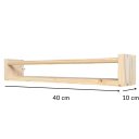 Ver imagem 3 de Prateleira Infantil de Madeira para Livros Dulce Slim 40cm