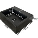 Ver imagem 7 de Gabinete de Banheiro 60cm com Cuba Ref 650 Branco/Itapuã/Portoro