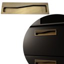 Ver imagem 1 de Puxador Celleno IL 1620 - Bronze - 176MM