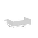 Ver imagem 1 de Rodapé para Cozinha Conecta Frizz 70 cm Branco