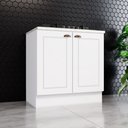 Ver imagem 4 de Cozinha Compacta de Canto 6 Peças para Pia e Cooktop Sophia Henn - Branco/calcare