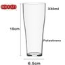 Copo Clássico para Cerveja 330ml Transparente Ps Munich Beer - 2