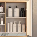 Ver imagem 4 de Armário de Banheiro 60cm 02 Portas com Espelho Ref 651