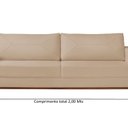 Ver imagem 3 de Sofá 3 Lugares Roma Linho 2,00M