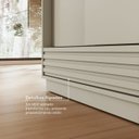 Ver imagem 5 de Armário para Escritório Ripado Samambaia CabeCasa MadeiraOriginals Branco/Off White
