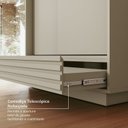 Ver imagem 4 de Armário para Escritório Ripado Samambaia CabeCasa MadeiraOriginals Branco/Off White