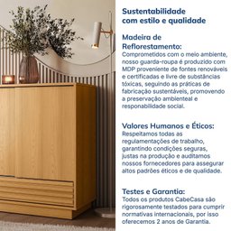 Armário para Escritório Samambaia Cabecasa Madeiramadeira - 6