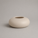 Ver imagem 1 de Cachepot Redondo Grande Vaso Decorativo de Cerâmica para Sala e Mesa Off White