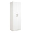 Ver imagem 2 de Armário Multiuso 2 Portas 5 Prateleiras Branco Menezes