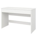 Ver imagem 3 de Escrivaninha Mesa Escritório Menezes 1 Gaveta 90cm Branco