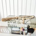 Ver imagem 3 de Decoração dupla livro + colar de mesa japamala artesanal